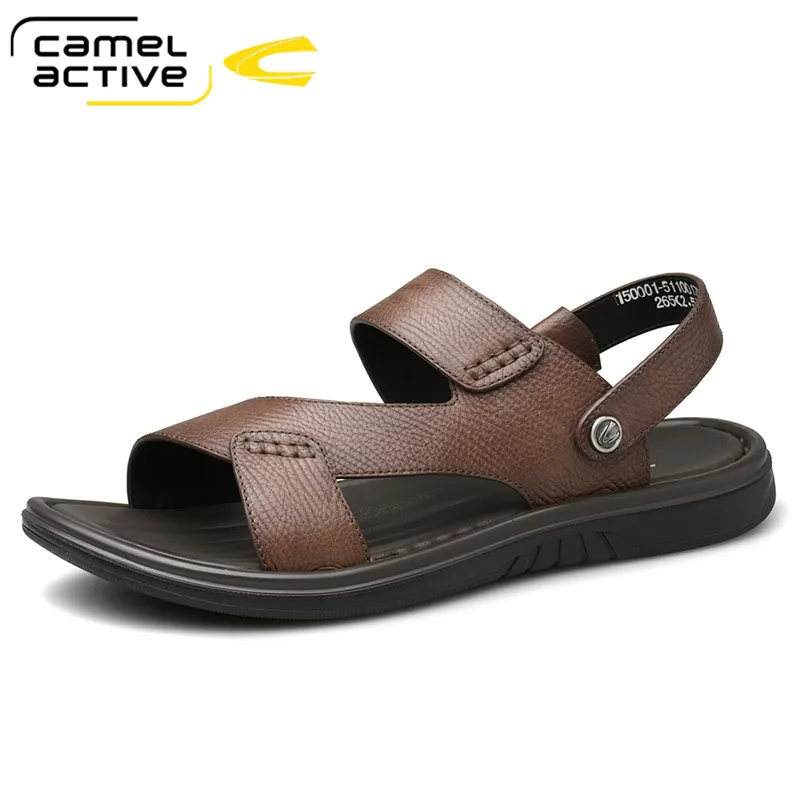 

Camel Active New Summer New Men's Sandals Beach Shoes Trend Genuine Leather Outdoor Breathable Men's Casual Shoes sandalias