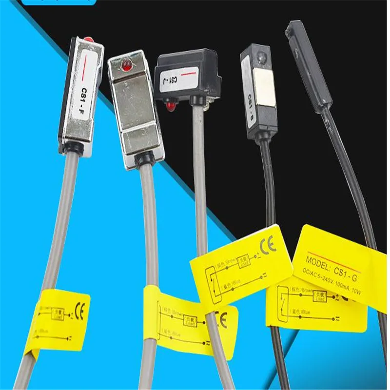 A IR TAC SM C المغناطيسي التبديل اسطوانة التعريفي CS1-F/U/J/S/G الاستشعار مشبك قوس D-A93 #3