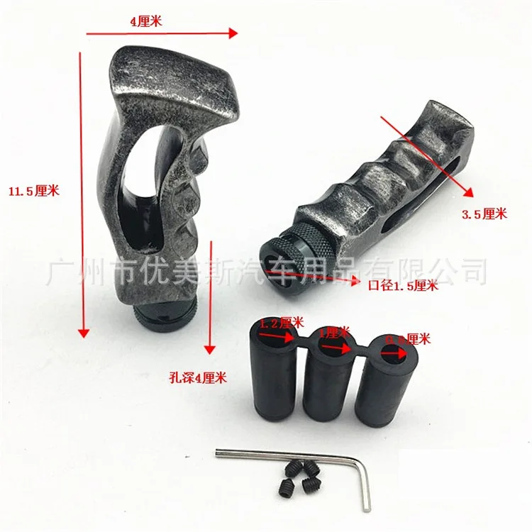 

Универсальная автомобильная ручка переключения передач в форме ножа, ручка переключения передач, автомобильная ручка переключения передач, подходит для Honda Toyota Nissan