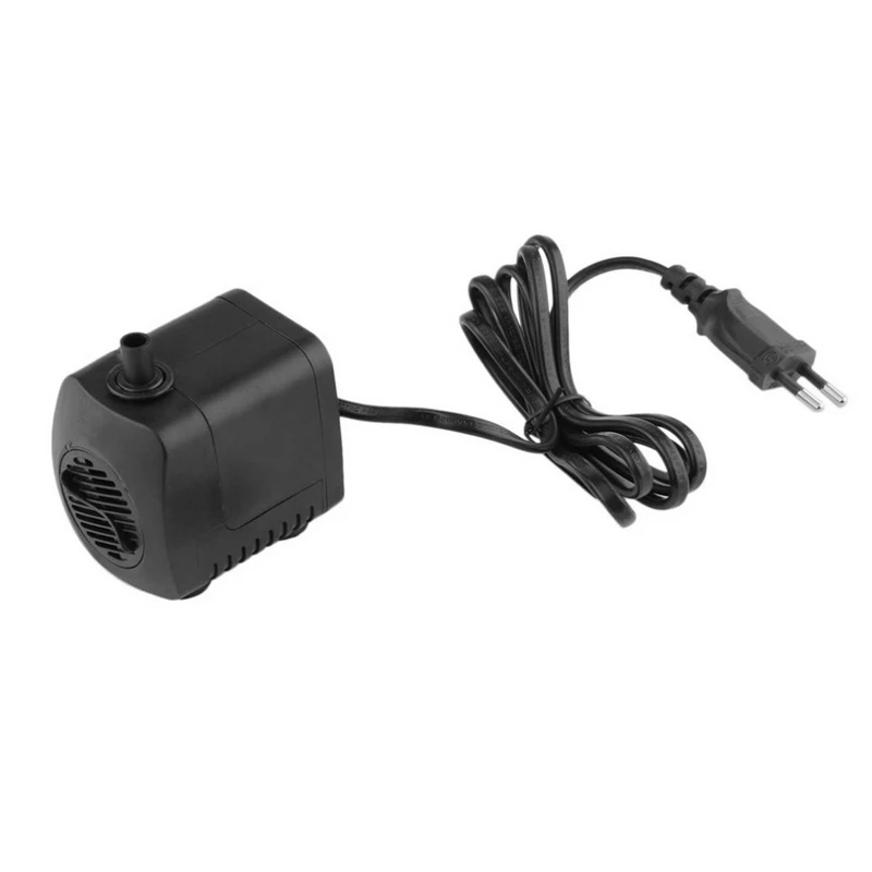 10W Submersible Water Pump 1.3M head 600L/H For Aquarium Fish Tank Pond Fountain 220-240V 100V 110V EU US plug water circulation