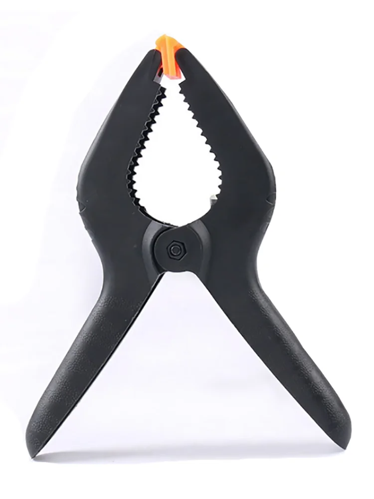 10pcs Universal Plastic Clips Clamp Fixture Fastening Tools for Woodworking Spring Clip Studio Background Clip 2'' 3'' 4‘’ inch