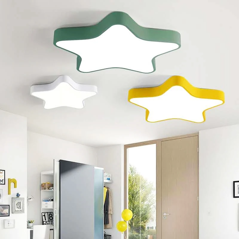 Modern bedroom LED ceiling light  kindergarten lighting pentagram ceiling light corridor light factory direct  ceiling light