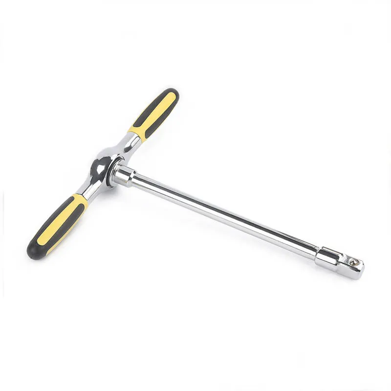 1/2Inch Arbeidsbesparende Ratelsleutel Accessoires Afneembare Reparatie Tool T Shape Praktische Thuis Extension Duurzaam Twee Manier draagbare