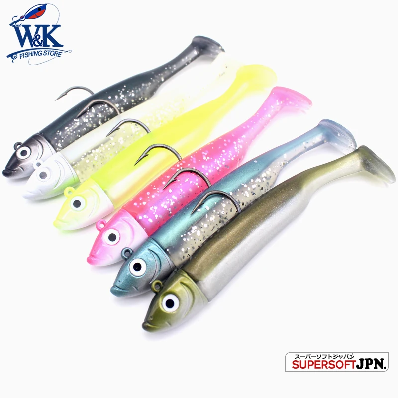Seabass Fishing Lure 8 Colors 9 cm 3.5 inch Paddle Tail Soft Lure with 22g  Jig Head Laser Eyes Tuna Rock Fishing Lures - AliExpress 18