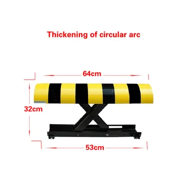 "X" Type camber Remote Control Automatic car parking lock Private parking space Protection lock
