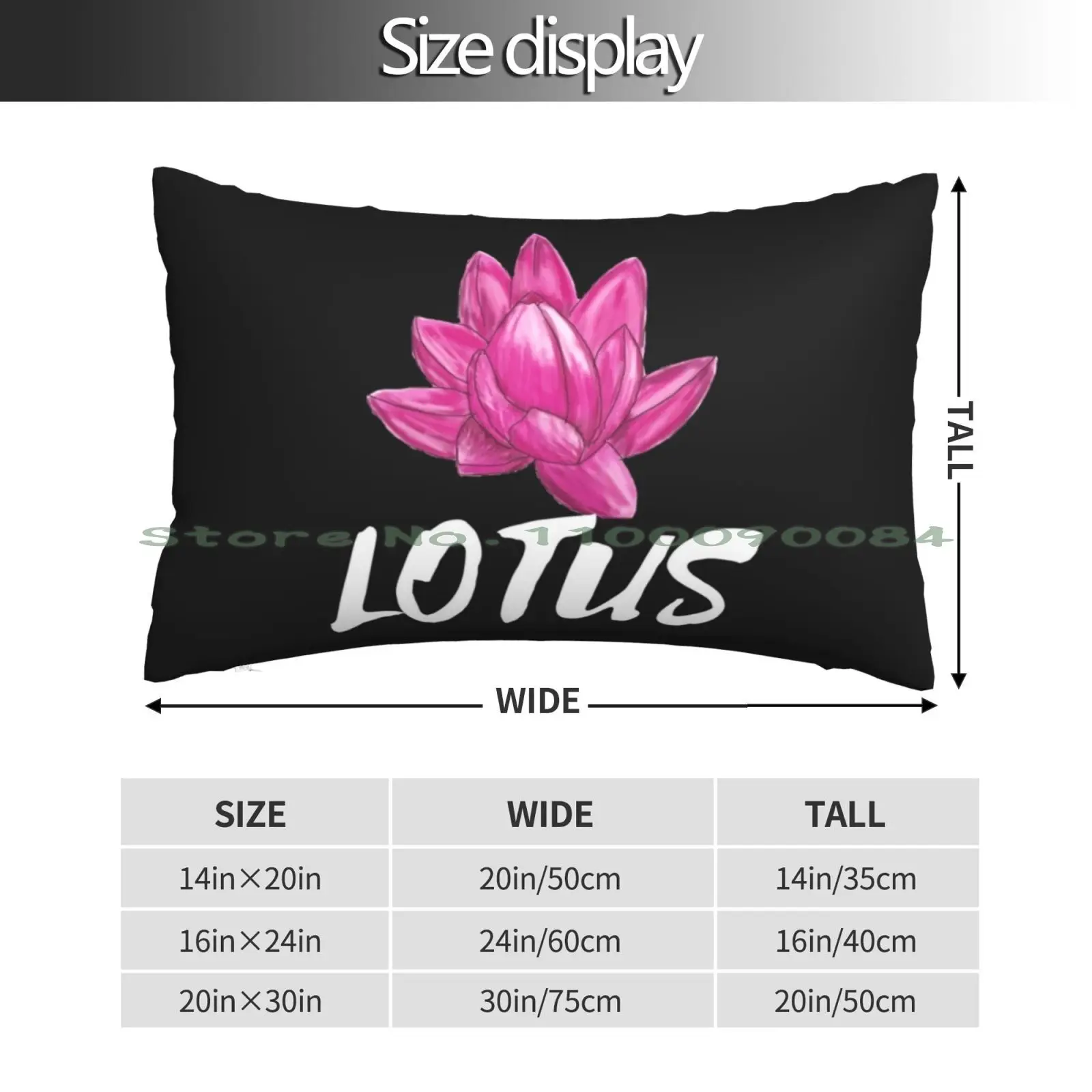 Lotus Flower Quote Pillow Case 20x30 50*75 Sofa Bedroom Mv Agusta Rider Motorbike Long Rectangle Pillowcover Home Outdoor