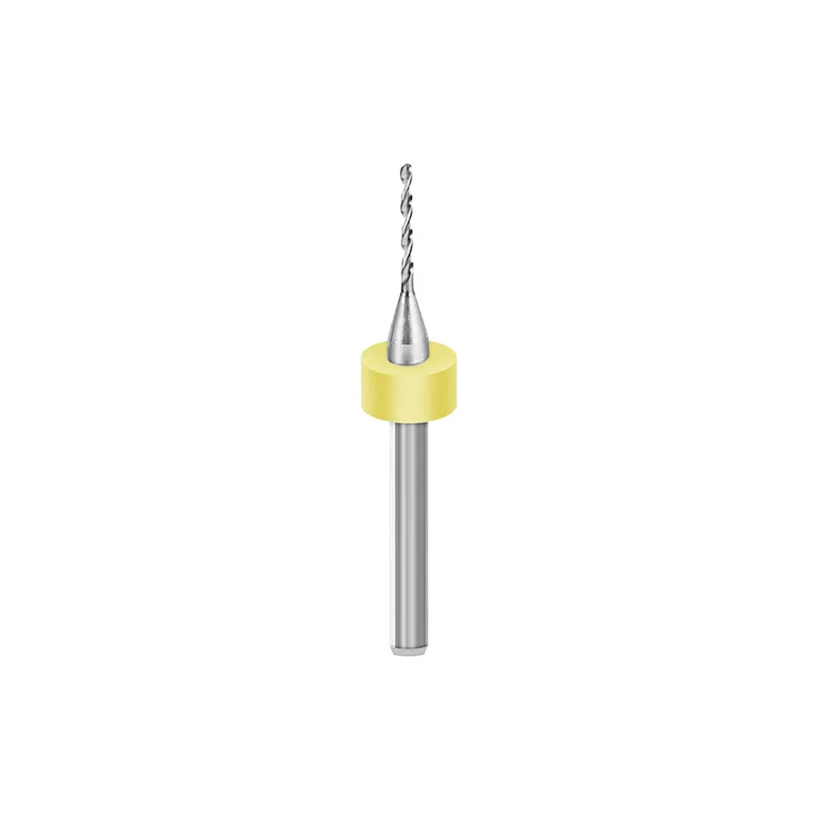 Broca de precisión de carburo, Mini Broca helicoidal, torno CNC, Broca de Metal, 0,1mm-2,0mm, broca PCB, juego de brocas de vástago fijo pequeño
