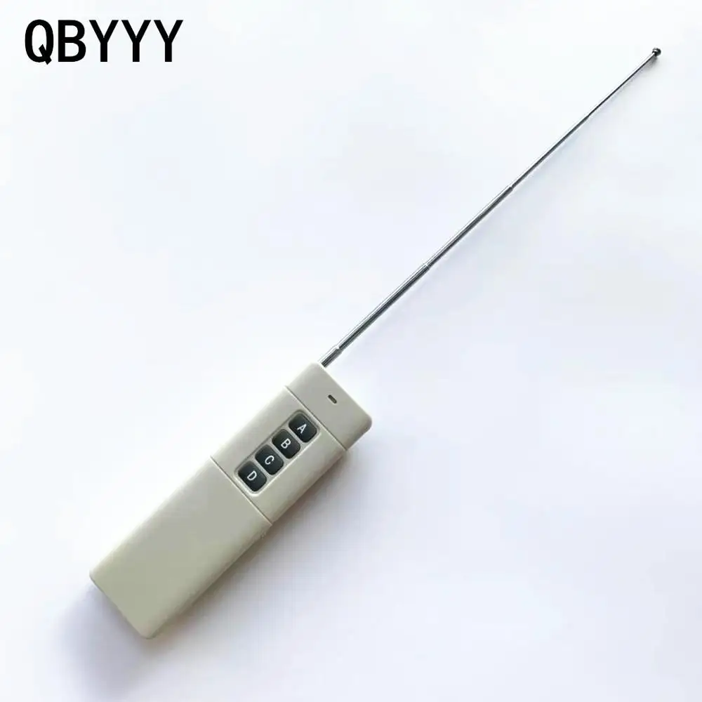 QBYYY 315mhz or 433mhz  Wireless Remote control Key Code Receive Controller System & Interference Unit for garage