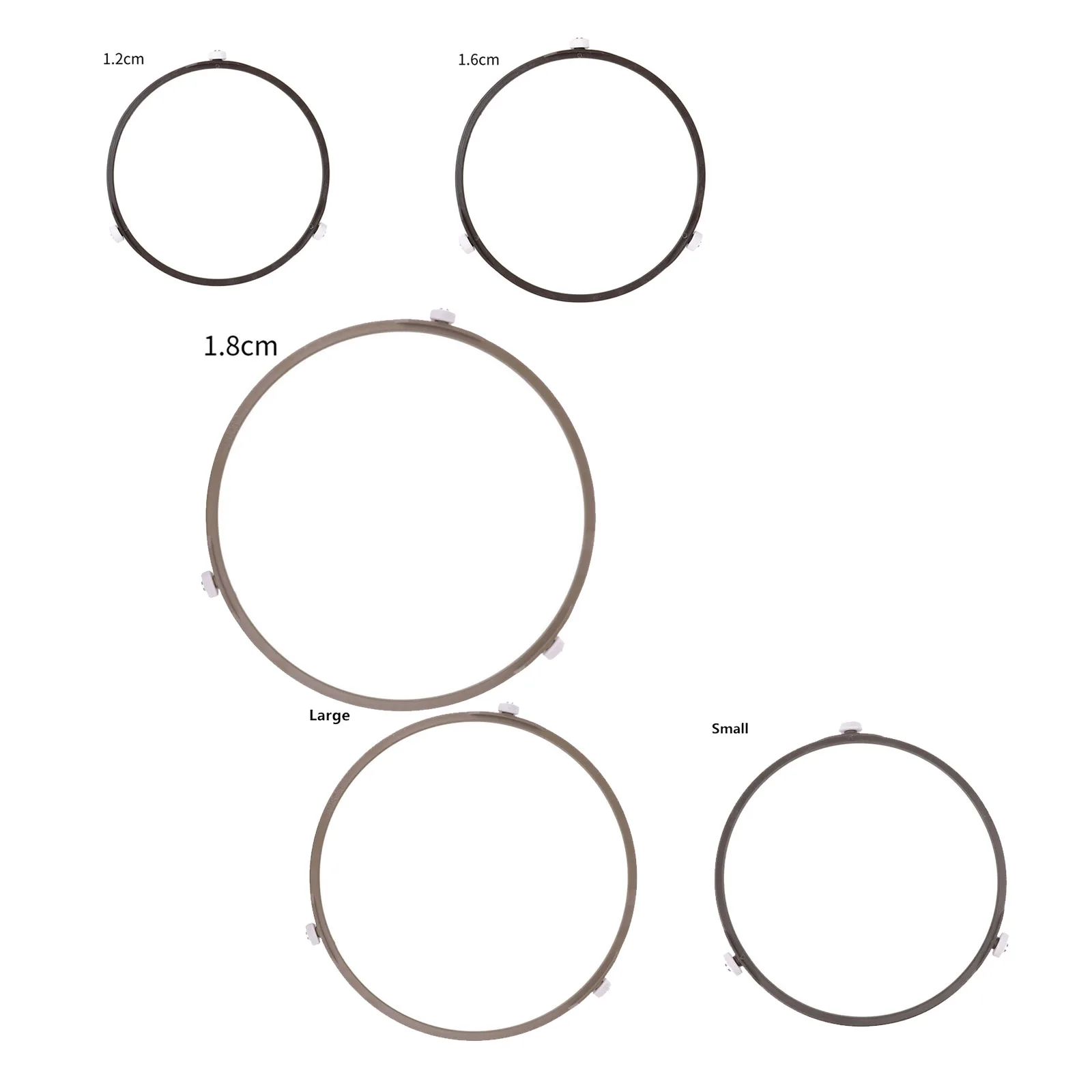 

Microwave Turntable Bracket Glass Turntable Plate Roller Support Wheel Circle Fittings Brackets Base Plate Tray Rotating Rings