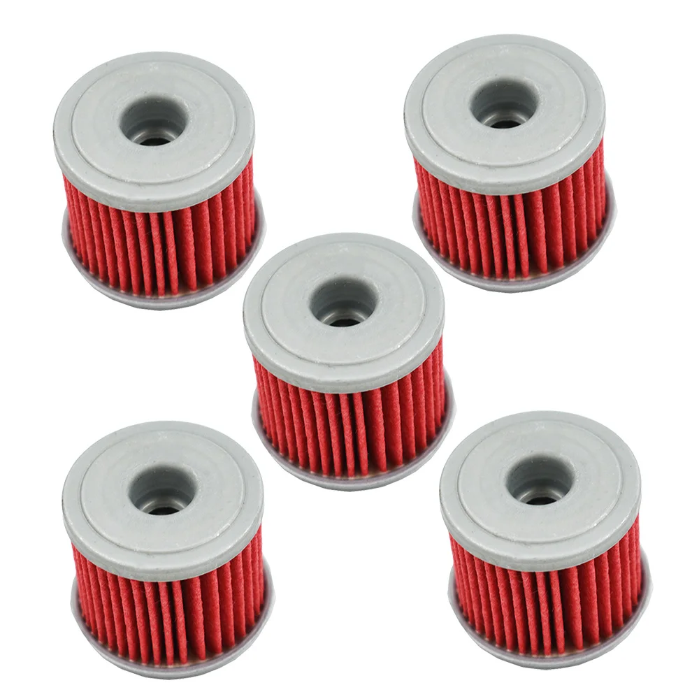 5x Oil Filter For Honda CRF 150R 250R 450R 250X 450X Husqvarna TE TC TXC 250