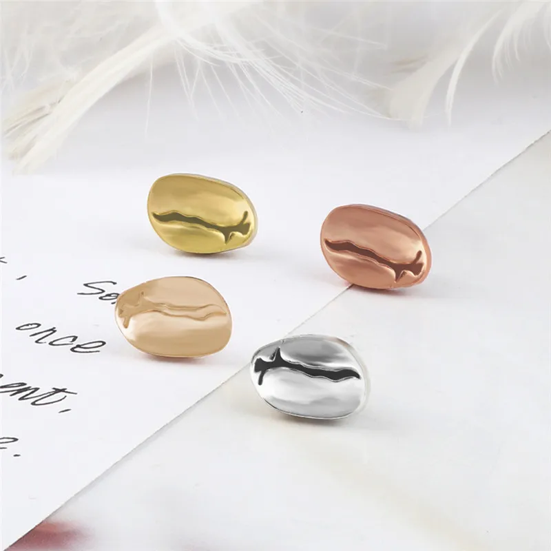 Coffee Beans Metal Pin 4 colors Mini Lovely Brooches Women Men Badge Fashion Clothes Denim Lapel Pins Jewelry Gifts for Barista