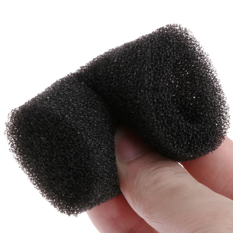 5 Pcs Sponge Aquarium Filter Protector Cover For Fish Tank Inlet Pond Black Foam Filter accessories