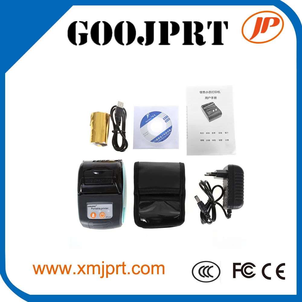 Imagem -06 - Goojprt sem Fio Mini 58 mm Bluetooth Portátil Impressora de Recibos Térmica do Telefone Móvel Android Ios pc Bolso Bill Impresoras