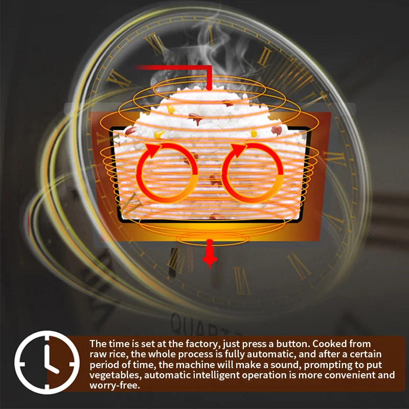หม้อหุงข้าวเตาไฟฟ้า Claypot หม้อข้าวโจ๊กที่มีรูพรุนความเร็วคู่ 6-Hole ทำอาหาร machine220v/380 V
