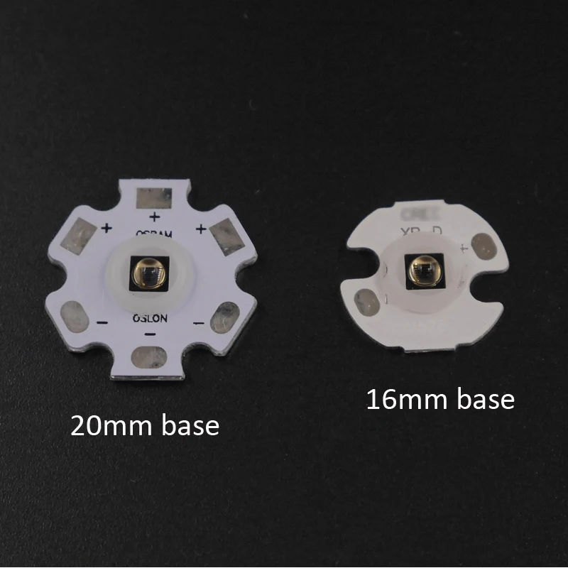 5w IR 850nm 940nm 3w led led emitter infrared SFH  4715AS Oslon black series with 16mm 20mm aluminum plate pcb board