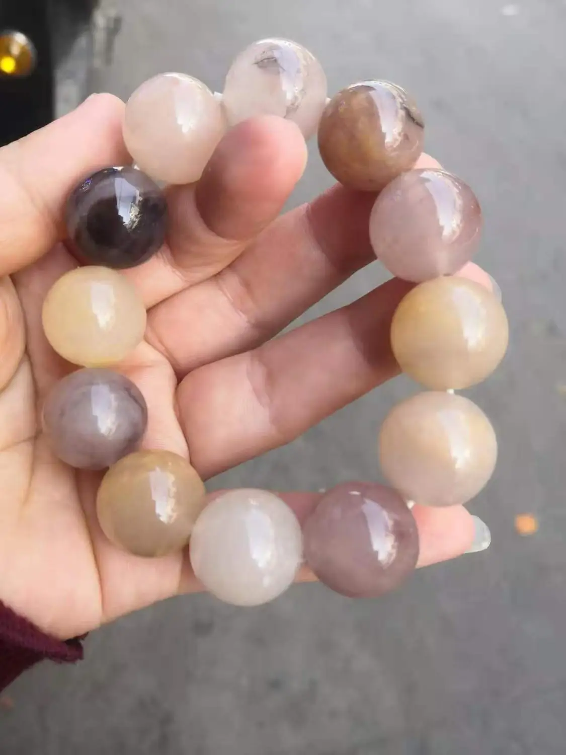 100% naturalny złoty jedwab bransoletka z żadu handcarved jadite koraliki jadeitowe bransoletki jade koraliki do biżuterii prawdziwe jade bransoletka