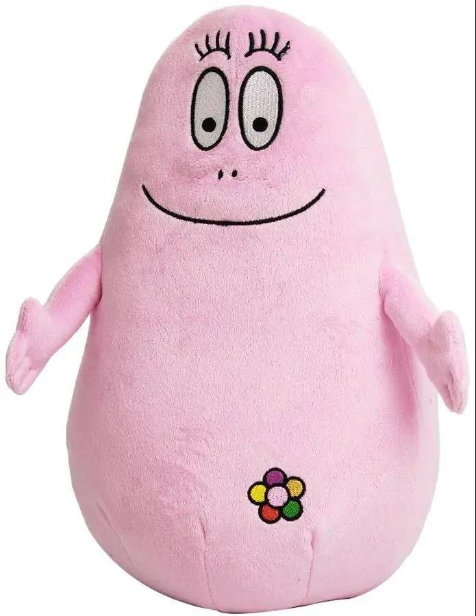 Barbapapa Soft Toy Beard Papa Father Papa Rosa 22cm Original Licensed Official