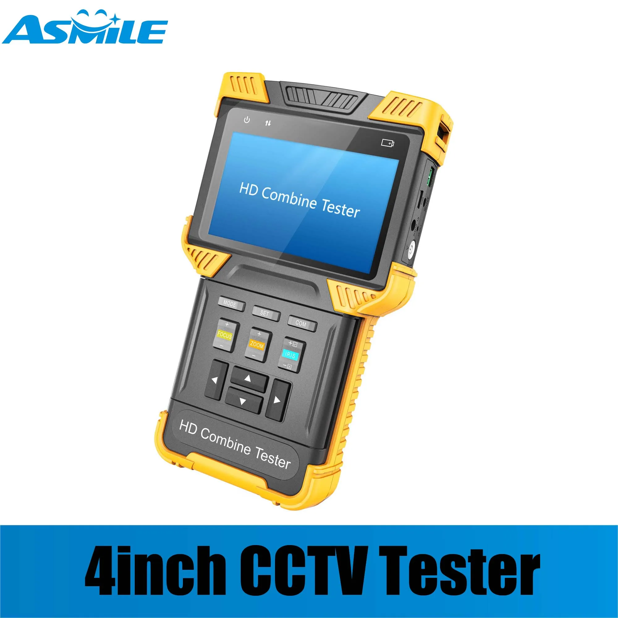 4 Inch ip analog CVI TVI AHD CCTV Tester Monitor AHD 1080P Analog Camera Testing PTZ UTP Cable Tester POE power output