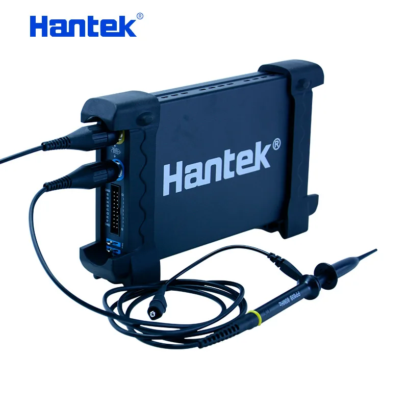 Hantek 6022BL PC USB Oscilloscope 2 Channels 20MHz Bandwidth 48MSa/s Sample Rate 16 Channels Logic Analyzer Oscilloscope Probe