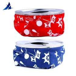 Marine Boat Stainless Windproof Bean Bag Ashtray , Blue or Red