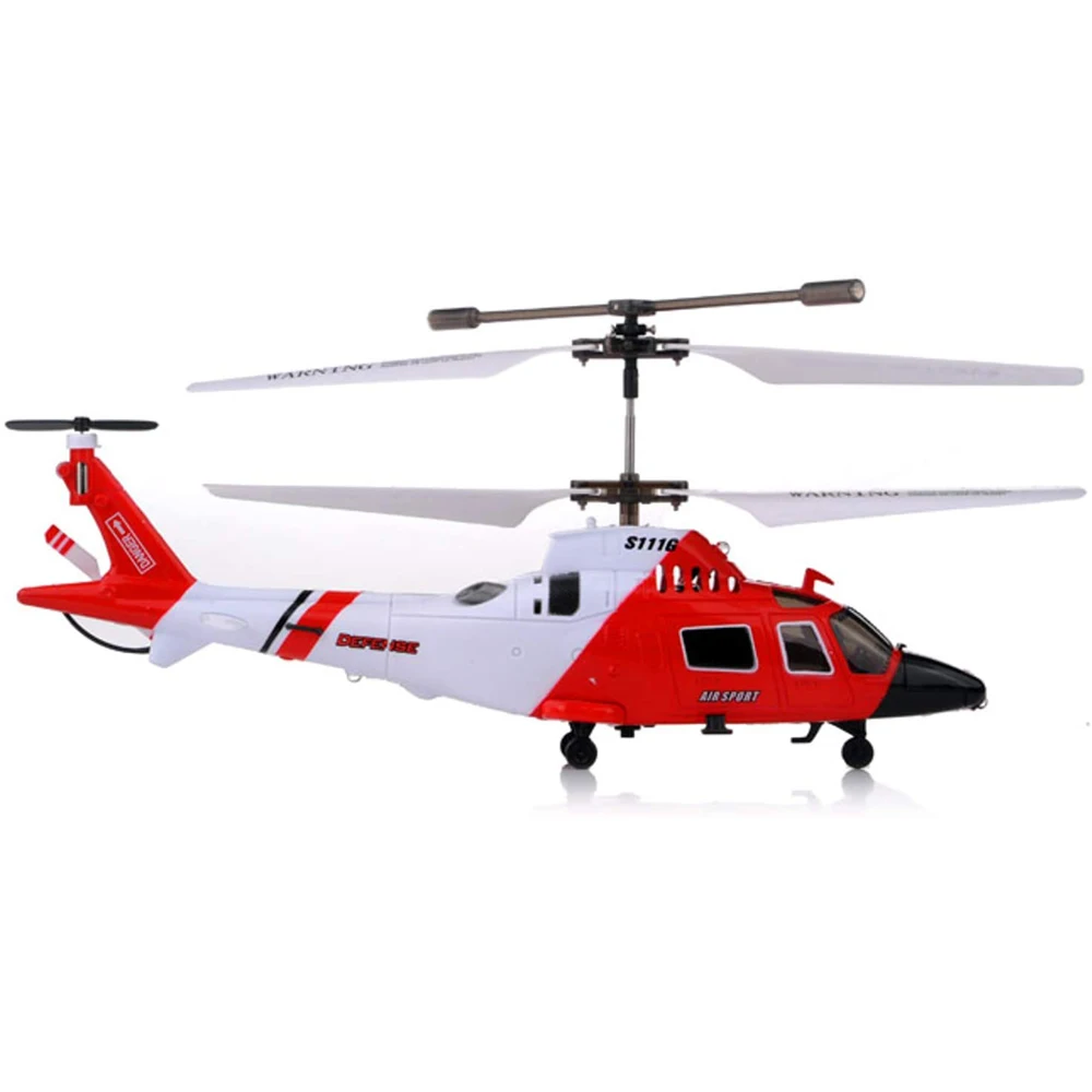 Syma S111G Remote Control Helicopter 3.5 Channel RC Helicopter with Gyro RTF for Children Beginners Indoor