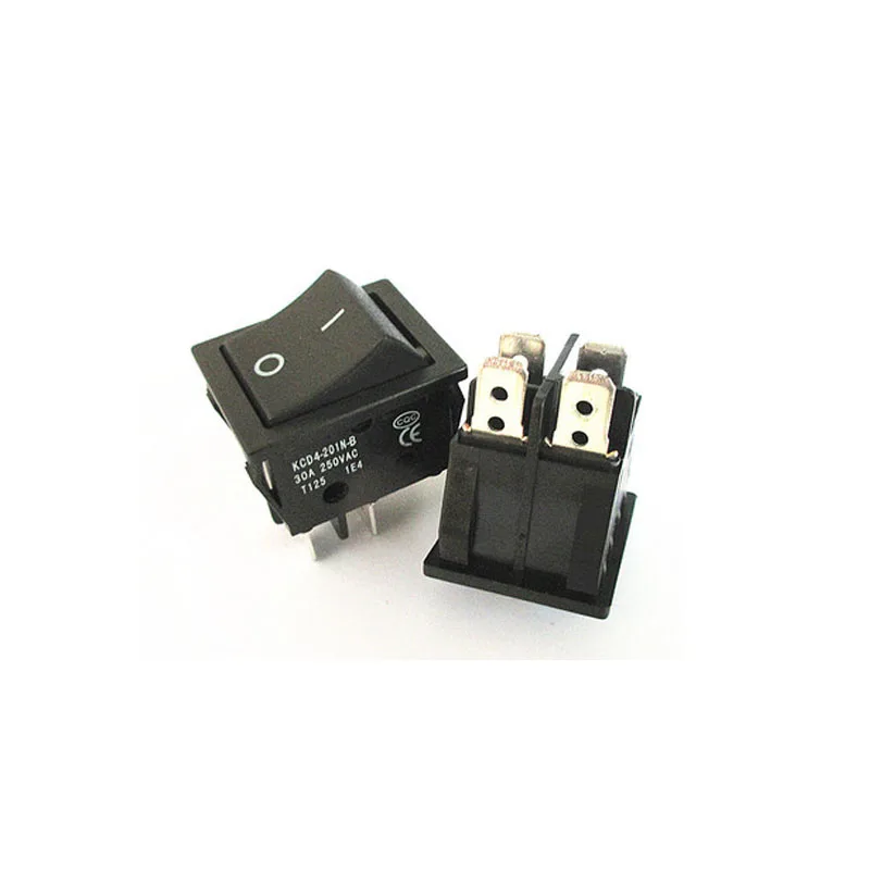 

HOT NEW Welder power switch Ship type switch High power switch Band2 30A 4PIN KCD4-201N-B