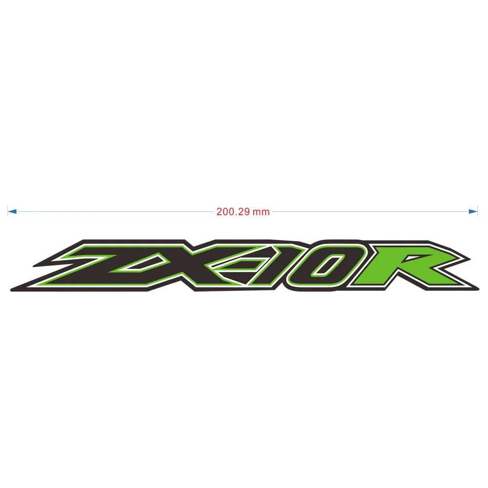 Motorcycle Stickers For Kawasaki Ninja ZX-10R ZX10R ZX 10R Tank Pad Fairing Upper Body Shell Decoration Decal Sticker Gas Knee