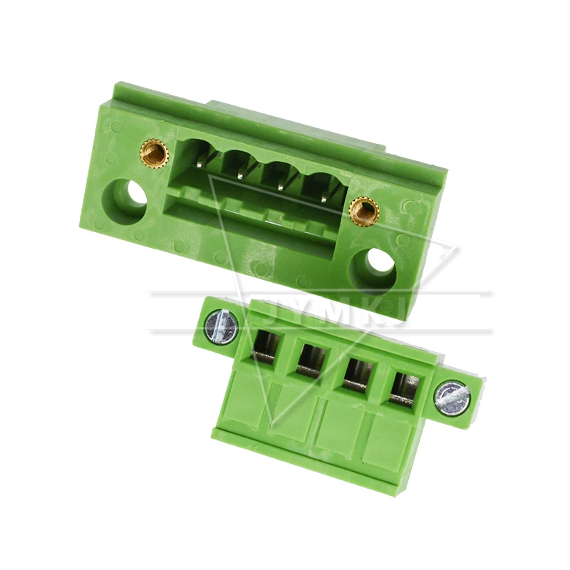 2EDG 5.08 2/3/4/5/6/7/8/9/10/12Pin Right Angle Line Terminal Plug Type KF2EDGWB 5.08mm Pitch Connector Pcb Screw Terminal Block