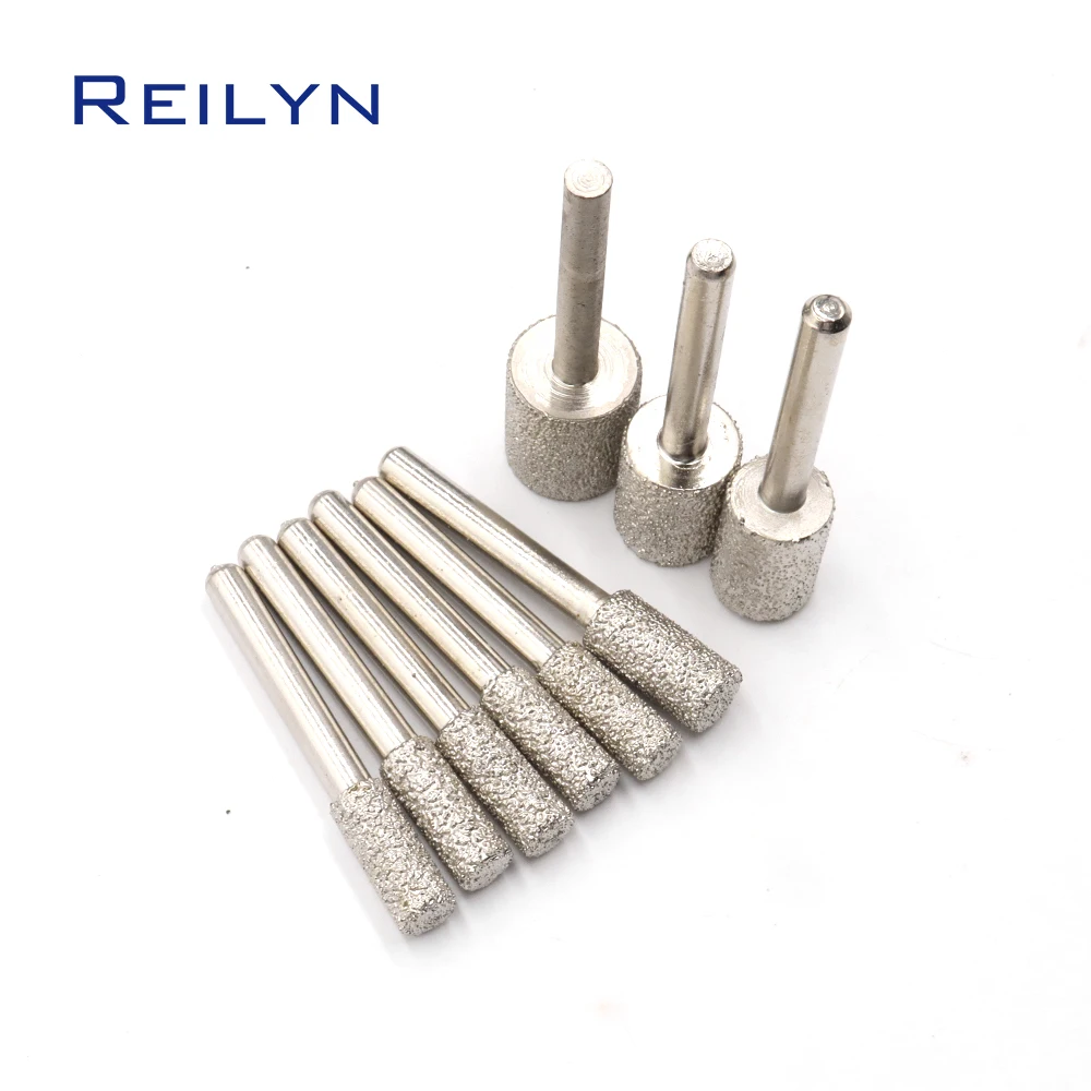 Metal Peeling Bits Diamond Grinding Burr Stone Metal Glass Peeling Grinding Process Diamond Grinding Point