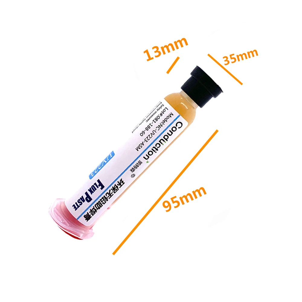 RMA-223 10cc BGA Tin Solder Paste Flux Needle Tip Syringe No-clean Flux Grease For Phone SMD PGA PCB Electronic Weld Soldering