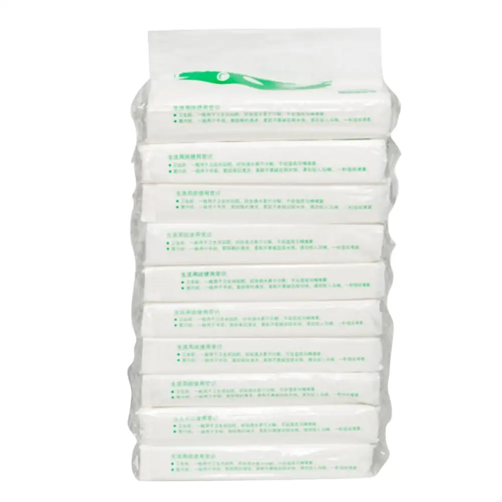 10 Packs Soft Dry Wipes Of Car Tissue Paper 3 Layers Soft Comfortable Degradable Toilet Paper For Sensitive Skin Eco Friendly