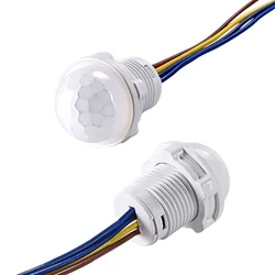 110V 220V PIR interruttore sensore di movimento a infrarossi interruttore luce On Off automatico sensore PIR interruttore luce Led lampada notturna sensibile