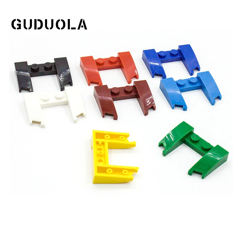 Guduola Special Plate Wedge 3x4x0.6 with Cutout (11291 / 31584) MOC Building Block Parts 20pcs/LOT