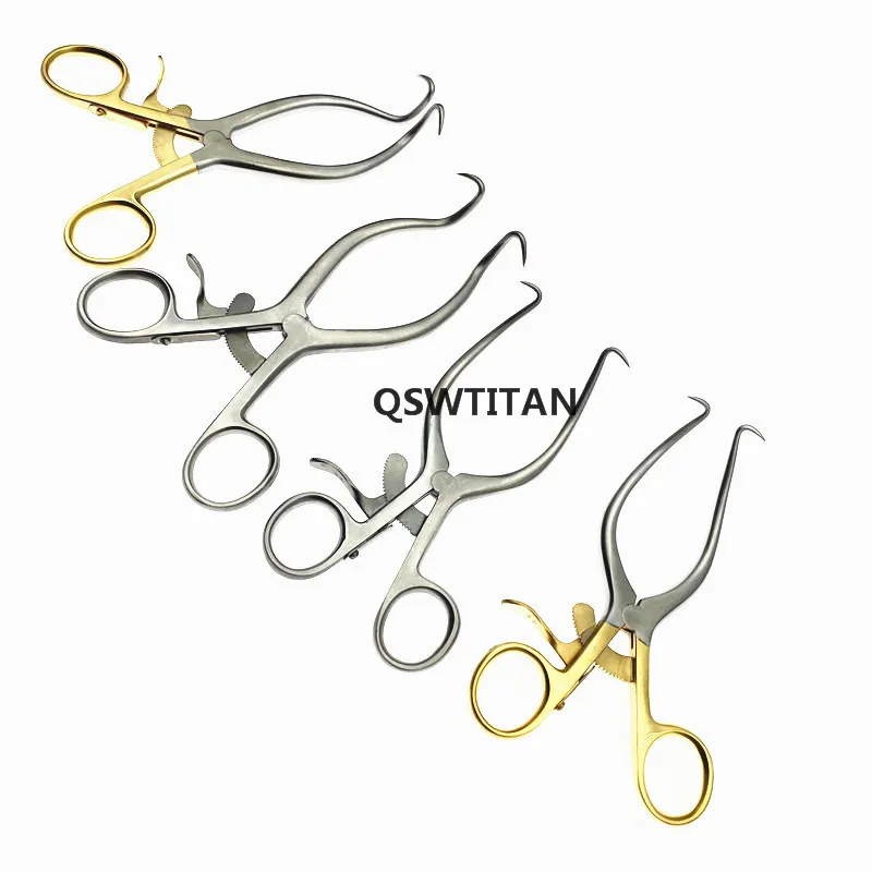 Self-Retaining Retractor 2 Claws Weitlaner Retractor Stainless Steel Orthopedic Practice Instruments