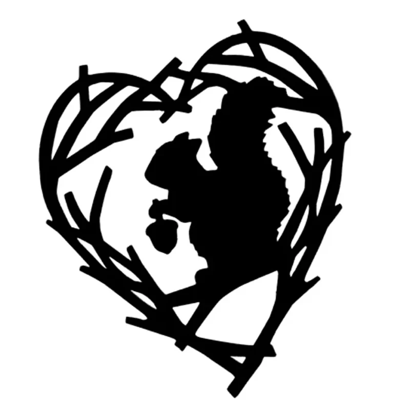 

Fuzhen Boutique Decals Exterior Accessories Rustic Squirrel Cartoon Car Sticker Fashion Auto Personalized Decorative Decal