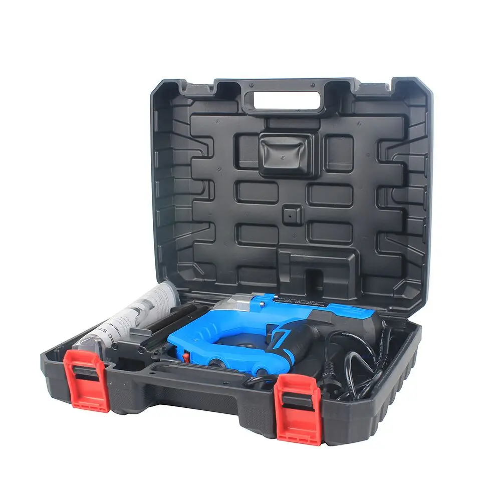 Raizi Electric Nailer Gun for Woodworking F50 Framing Household Decoration 220v Power Tool 3800wNailer Furniture Staples