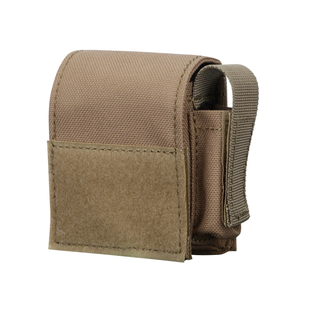 Tactical Cigarette Pouch With Lighter Holder MOLLE Pouch Micro Utility  Storage Bag Outdoor Sport Hunting Bag Accessories
