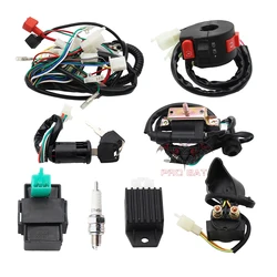 Electric Wiring Harness CDI Ignition Kit for 50CC 70CC 90CC 110CC 125CC ATV QUAD BUGGY