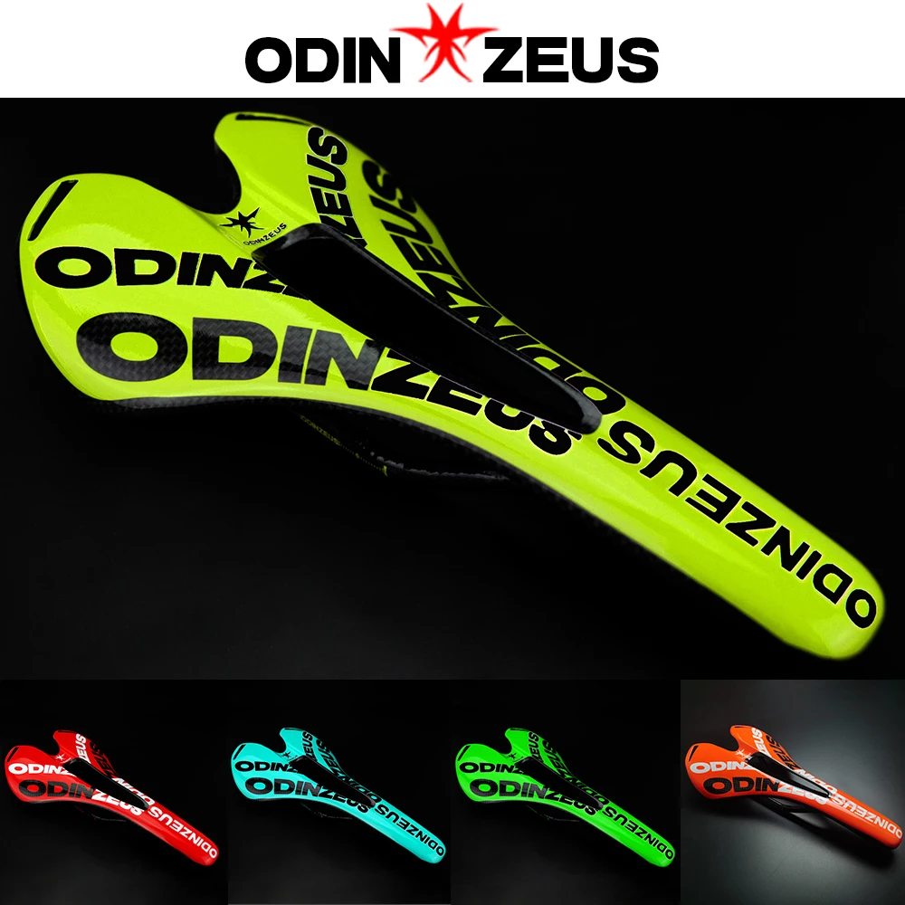 Odinzeus-carbon fiber road bike saddle, mountain bike saddle, ultralight, MTB, road bike, front seat