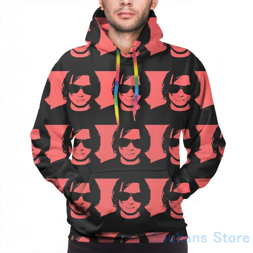 Mens Hoodies Sweatshirt for women funny Julian Casablancas(2) print Casual hoodie Streatwear