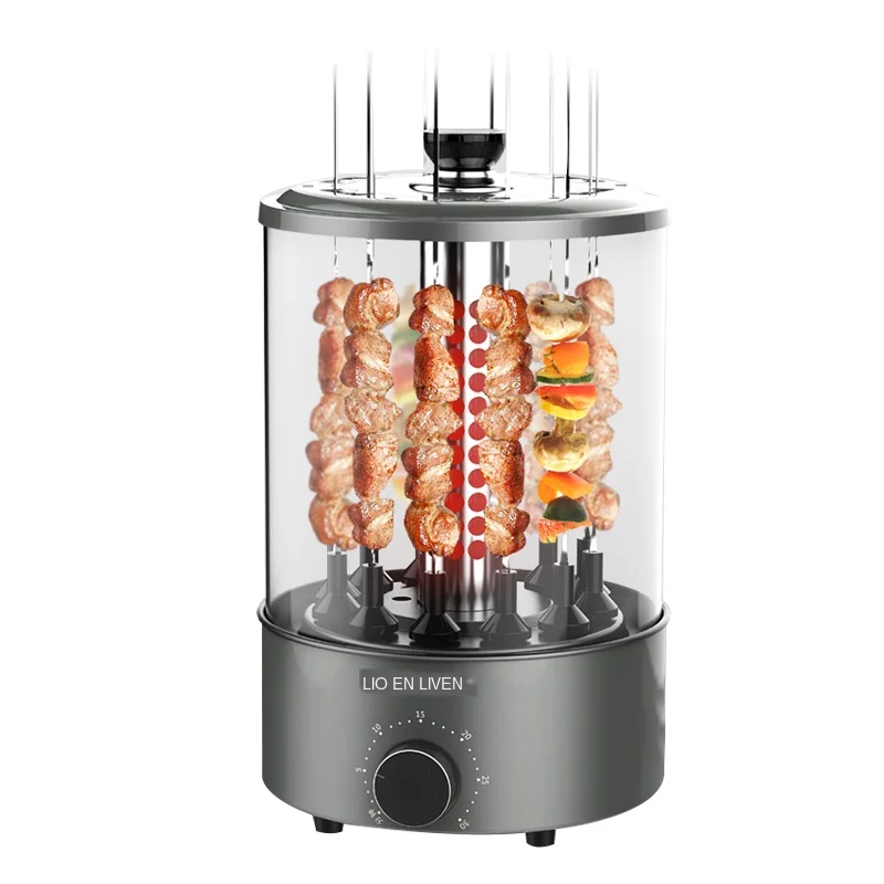 NewElectric Burn Oven Electric Barbecue Electromechanical Kebab Machine Rotating Kebabs Smoke-free Barbecue Machine For The Home