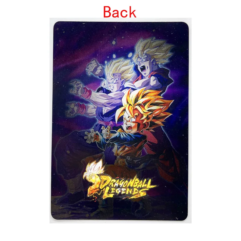 9pcs/set Dragon Z GT Rough Flash No.2 Gilding Super Saiyan Heroes Battle Card Ultra Instinct Goku Vegeta Game Collection Cards