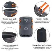 Camping Cookware Set 1.3L 2.3L #6