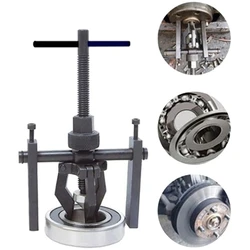 Car Auto Carbon Steel 3-jaw Inner Bearing Puller Gear Extractor Heavy Duty Automotive Machine Tool Kit Fine Quality