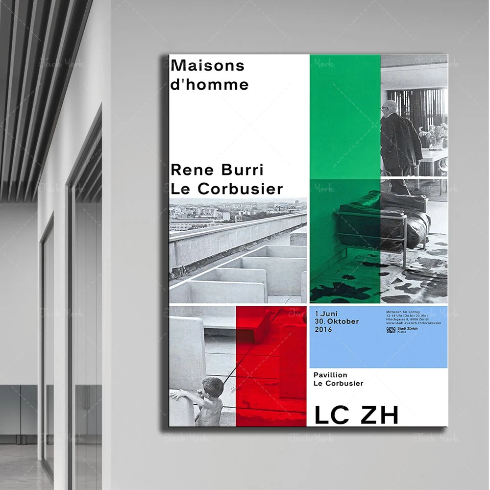

Le corbusier | Maisons d'homme Poster