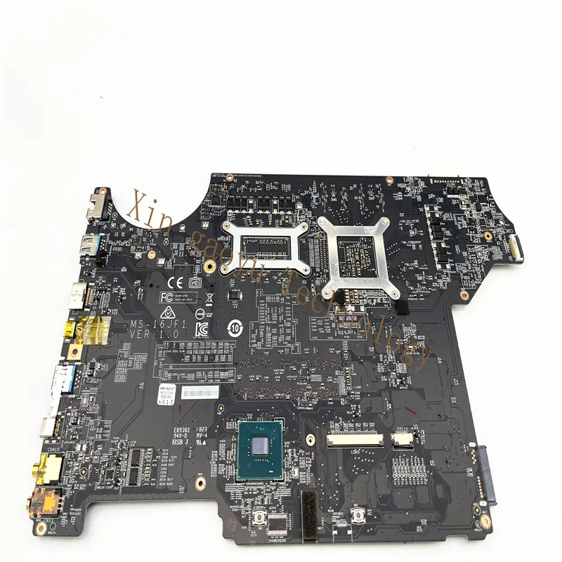 For MSI gv62 Laptop motherboard MS-16JF1 REV.1.0 With i5-8300H SR3Z0 CPU N17P-G1-A1 100% test OK