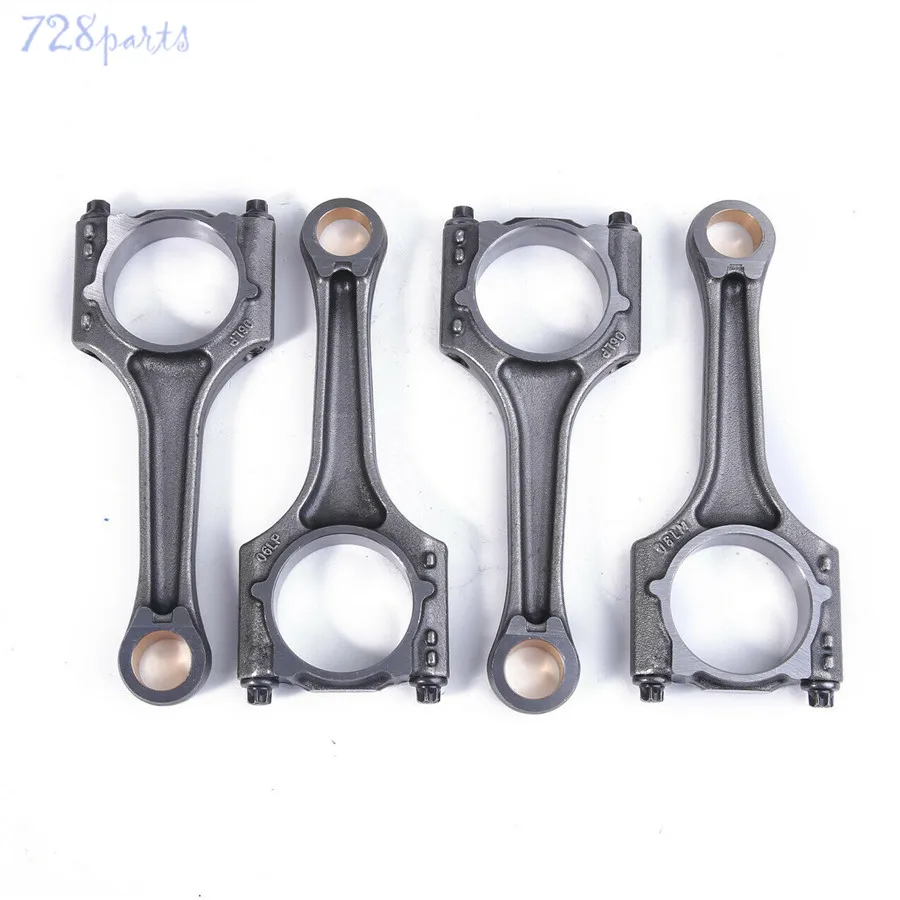 2.0T Engine Block Crankshaft Con Rod Piston Ring Kit Fit For VW CC Passat Tiguan Golf Jetta Audi A4 A5 Quattro Q3 Q5