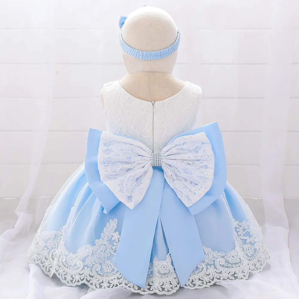 

0-2 Year Toddler Birthday Party Baptism Dress for Baby Girl Infant Sequins Girl Custumes Kids Clothes Tutu Princess Dress Infant