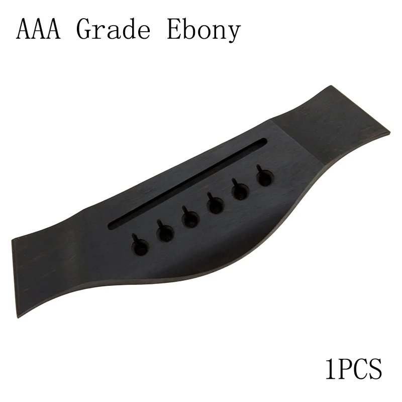 Ebony Acoustic Guitar Bridge High Quality Guitar Parts & Accessories 165*44*8.7mm TL style