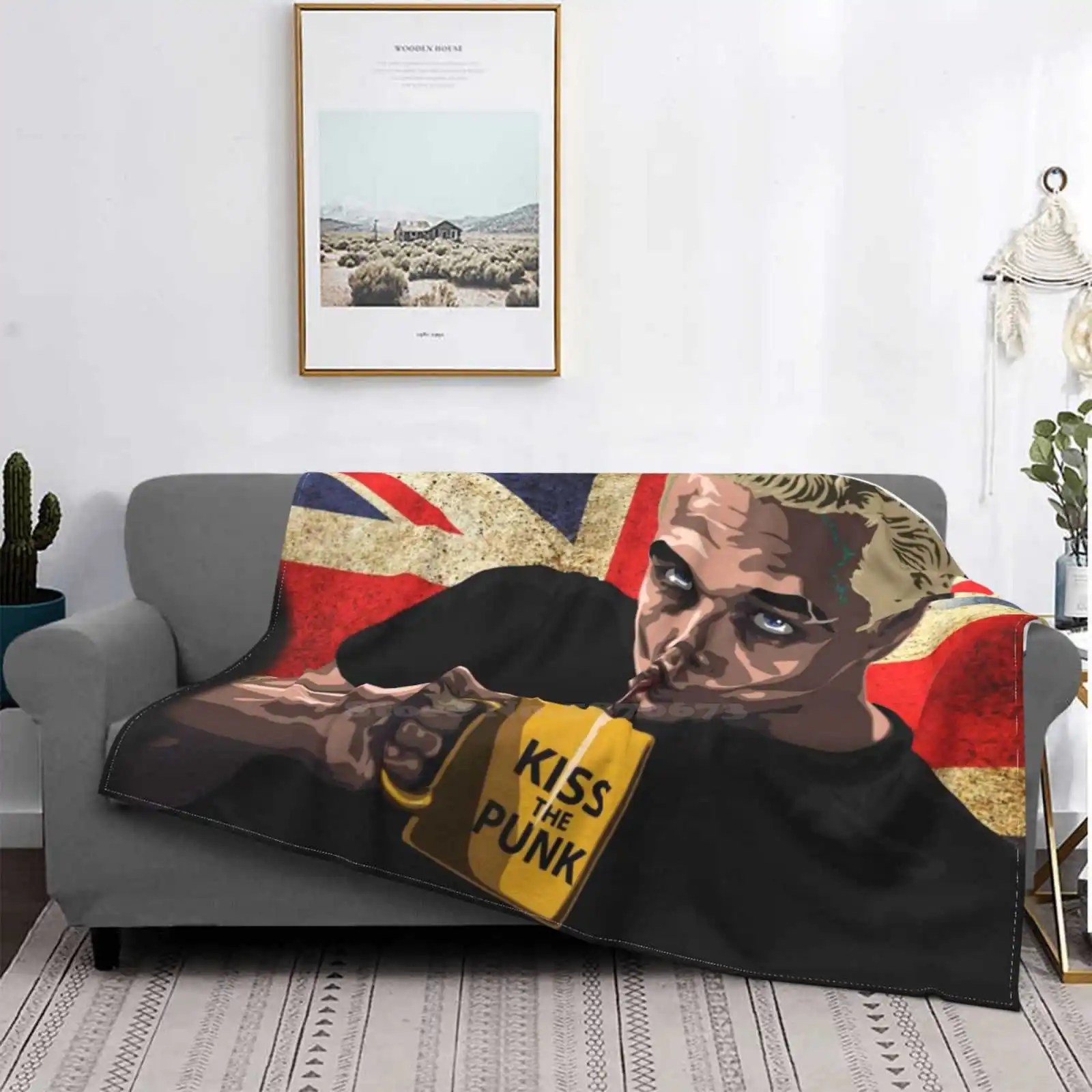 Spike Buffy The Vampire New Selling Custom Print Flannel Soft Blanket Buffy Btvs Vampire Sarah Michelle Gellar Summers Tv Show